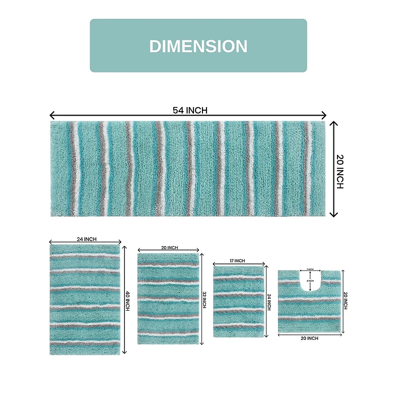 Home Weavers Inc Glamour Quick Dry Rug