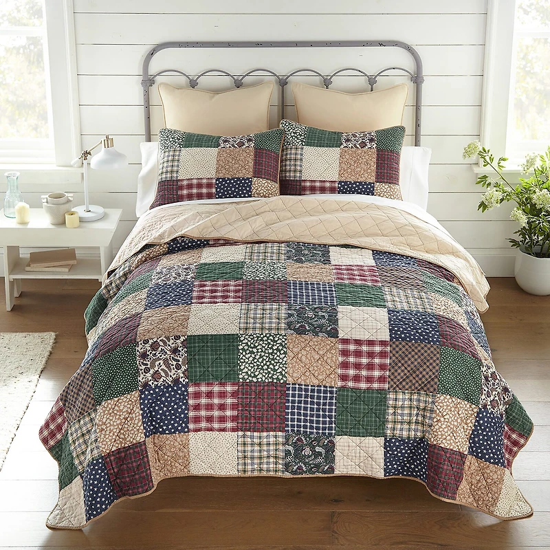 Donna Sharp Rustic Paisley 3-pc. Hypoallergenic Quilt Set