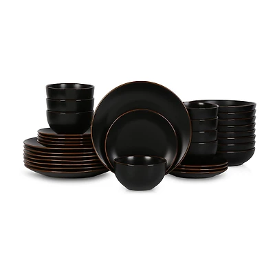 Stone + Lain Brasa 32-pc. Stoneware Dinnerware Set