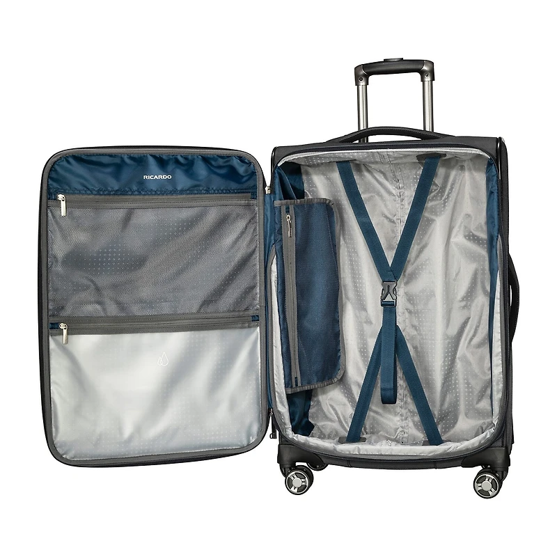 Ricardo Beverly Hills Avalon Inch Softside Expandable Lightweight Checked Spinner Luggage