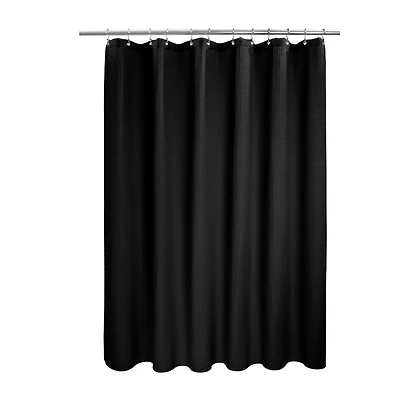 Awesome Home™ Spa Cotton Blend Waffle Shower Curtain