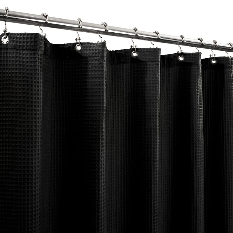 Awesome Home™ Spa Cotton Blend Waffle Shower Curtain