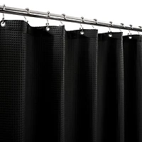 Awesome Home™ Spa Cotton Blend Waffle Shower Curtain