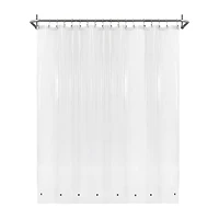 Awesome Home™ Premium Peva PEVA. Shower Curtain Liner