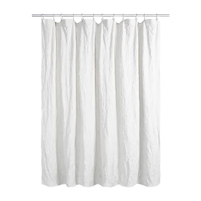 Awesome Home™ Solid Texture Shower Curtain