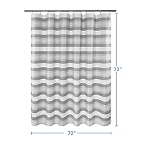 Awesome Home™ Beach Stripe Shower Curtain