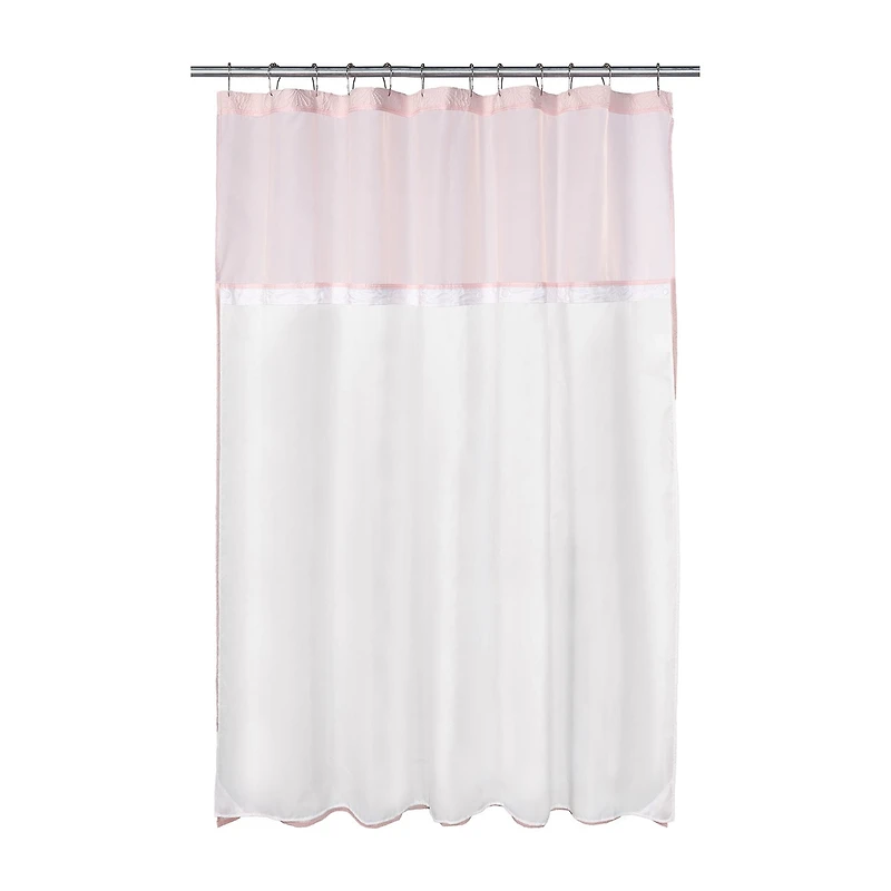 Awesome Home™ Starburst Snap In Liner Hooks Set Shower Curtain Set
