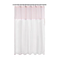 Awesome Home™ Starburst Snap In Liner Hooks Set Shower Curtain Set