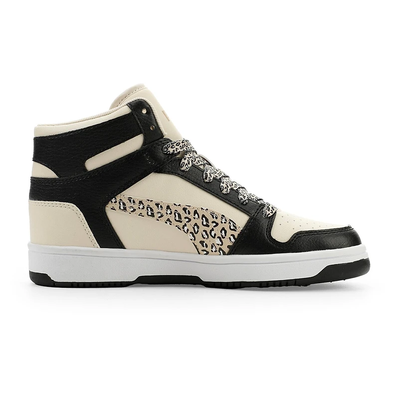 PUMA Rebound Layup Animal Big Kid Girls Basketball Shoes