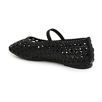 Nicole Miller Millie Womens Round Closed Toe Ballet Flats