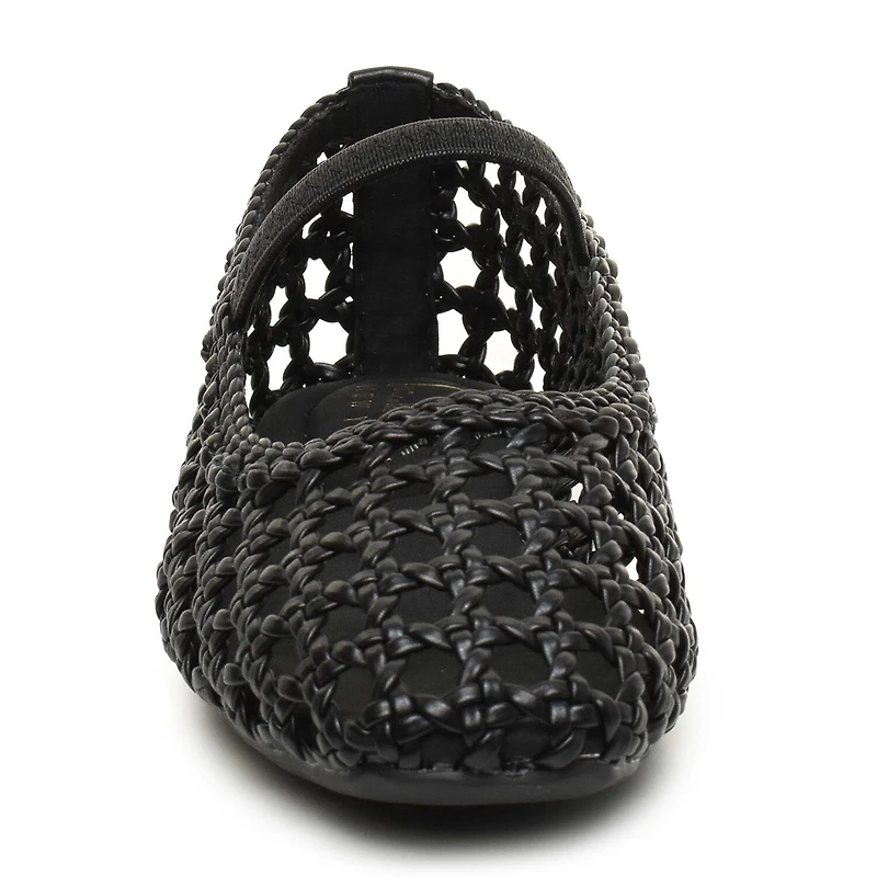 Nicole Miller Millie Womens Round Closed Toe Ballet Flats