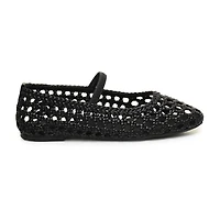 Nicole Miller Millie Womens Round Closed Toe Ballet Flats