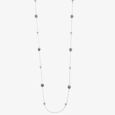Monet Jewelry Station Womens Glass 34 Inch Strand Necklace