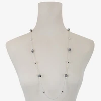 Monet Jewelry Station Womens Glass 34 Inch Strand Necklace
