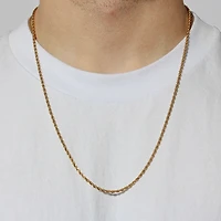 Mens Stainless Steel 20 Inch Strand Necklace