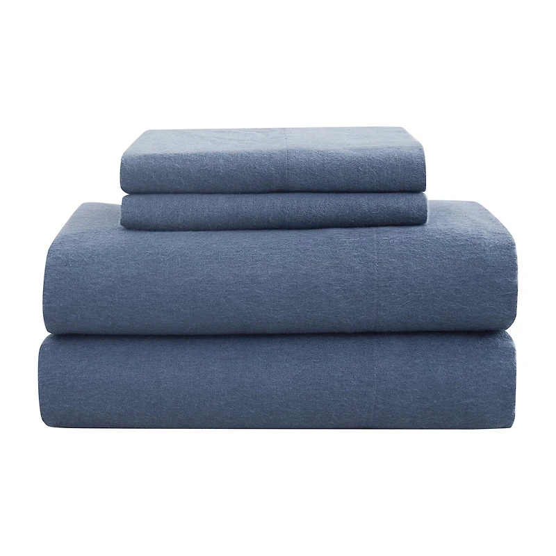Truly Soft Solid Flannel Sheet Set