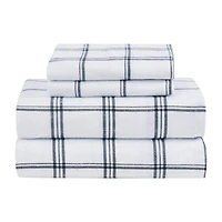 Truly Soft Bristol Plaid Flannel Sheet Set