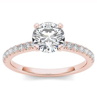 CT.T.W. Natural Round Diamond 14K Gold