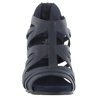 Easy Street Womens Amaze Heeled Sandals