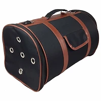 The Pet Life Airline Approved Fashion Cylinder Posh Pet Carrier