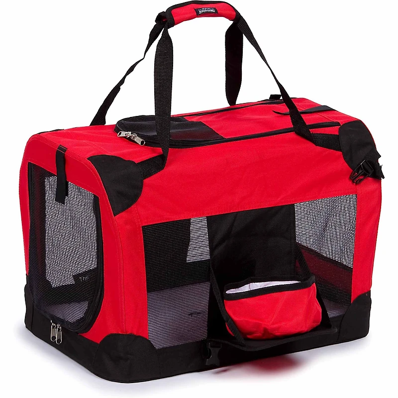 The Pet Life Folding Deluxe 360° Vista View House Pet Crate