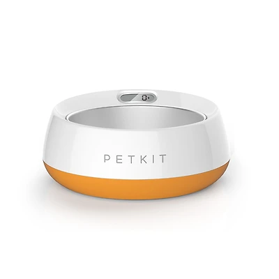 The Pet Life Petkit Fresh Metal Large Machine Washable Smart Digital Feeding Bowl