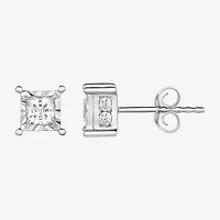 Tru Miracle 1 CT. T.W. Natural White Diamond 14K Gold 5.1mm Stud Earrings