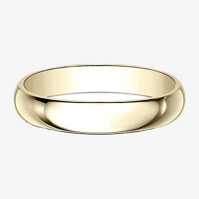 4mm 10K Gold Wedding Band
