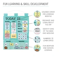 The Peanutshell Teal Learning Calendar 40-pc. Resposibility Chart