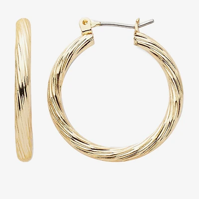 Mixit Womens 19mm Hypoallergenic Hoop Earrings