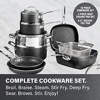 Granitestone 20-pc. Nonstick Cookware and Bakeware Set