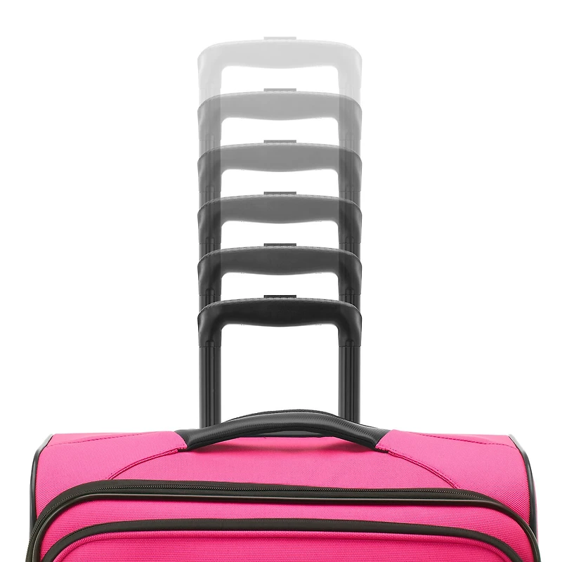 American Tourister Pirouette Nxt 20 Inch Softside Expandable Carry-On Spinner Luggage