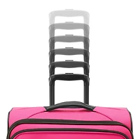 American Tourister Pirouette Nxt 20 Inch Softside Expandable Carry-On Spinner Luggage
