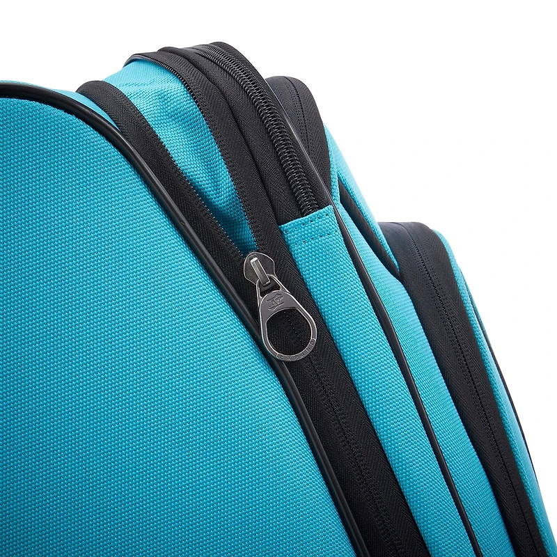 American Tourister Pirouette Nxt 20 Inch Softside Expandable Carry-On Spinner Luggage