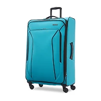 American Tourister Pirouette Nxt 28 Inch Softside Expandable Checked Spinner Luggage