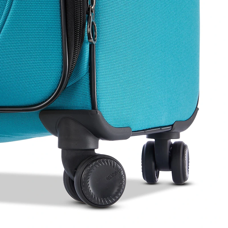 American Tourister Pirouette Nxt 28 Inch Softside Expandable Checked Spinner Luggage