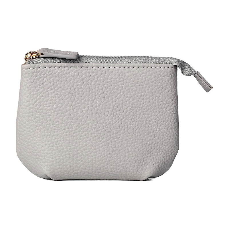 Julia Buxton Pleated Coin Pouch Womens Rfid Blocking Wallet