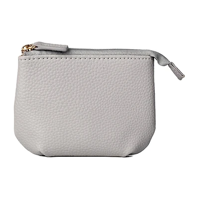 Julia Buxton Pleated Coin Pouch Womens Rfid Blocking Wallet