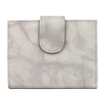 Julia Buxton Heiress Leather Double Cardex Womens Rfid Blocking Bifold Wallet