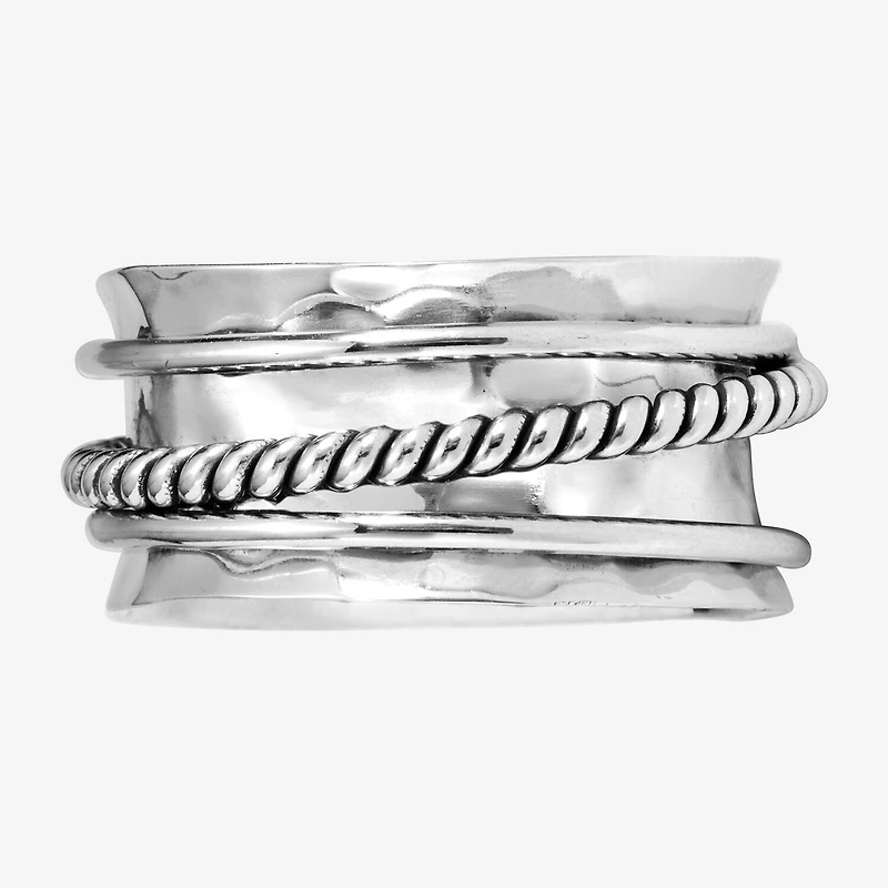 Womens Sterling Silver Band