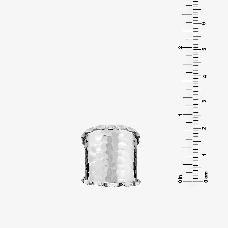 Womens Sterling Silver Band