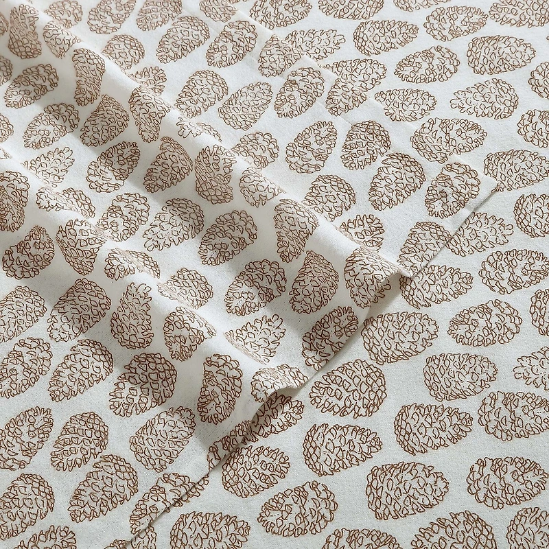 Eddie Bauer Little Creek Pine Cone Deep Pocket Sheet Set