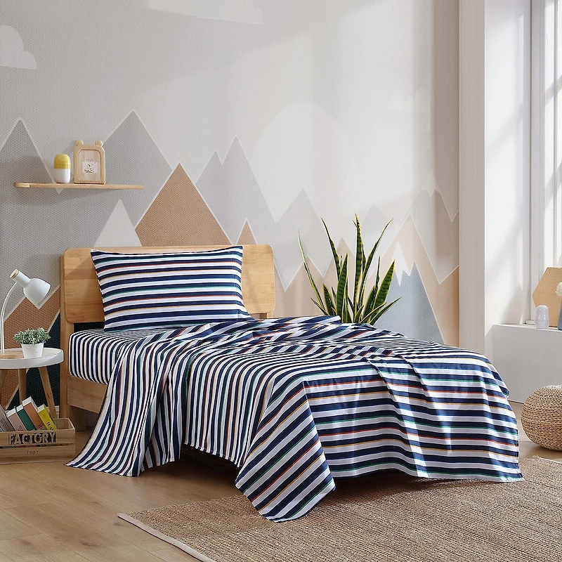 Eddie Bauer Stripes Game Sheet Set
