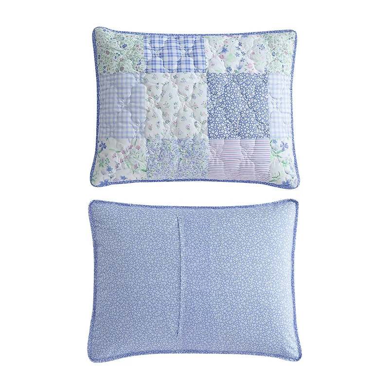 Laura Ashley Parker Patchwork Quilt Set