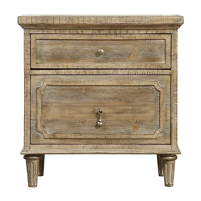 Home Point Sartosa 2-Drawer Nightstand