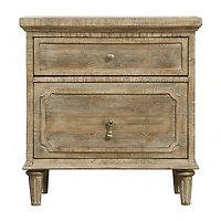Home Point Sartosa 2-Drawer Nightstand
