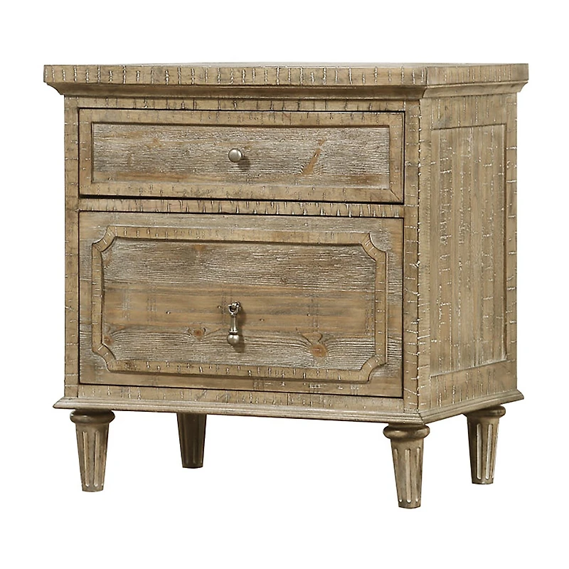 Home Point Sartosa 2-Drawer Nightstand