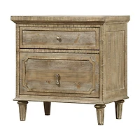 Home Point Sartosa 2-Drawer Nightstand