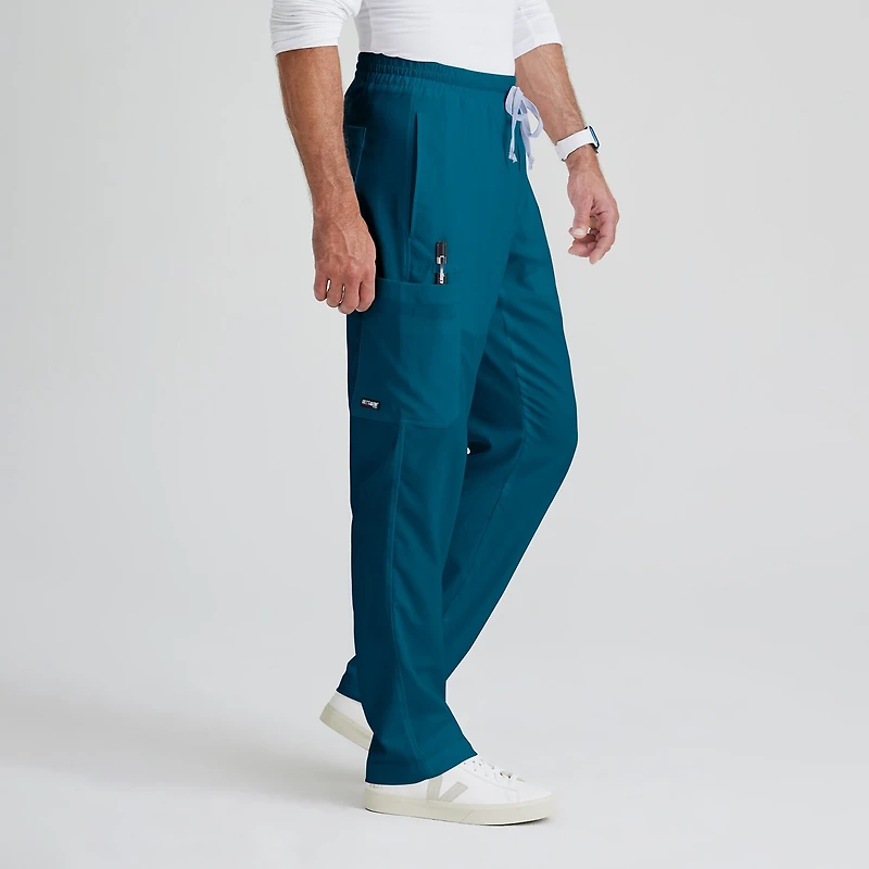 Grey's Anatomy™ by Barco Classic Grp558 Evan 5-Pocket Zip-Fly Mens Short Moisture Wicking Scrub Pant