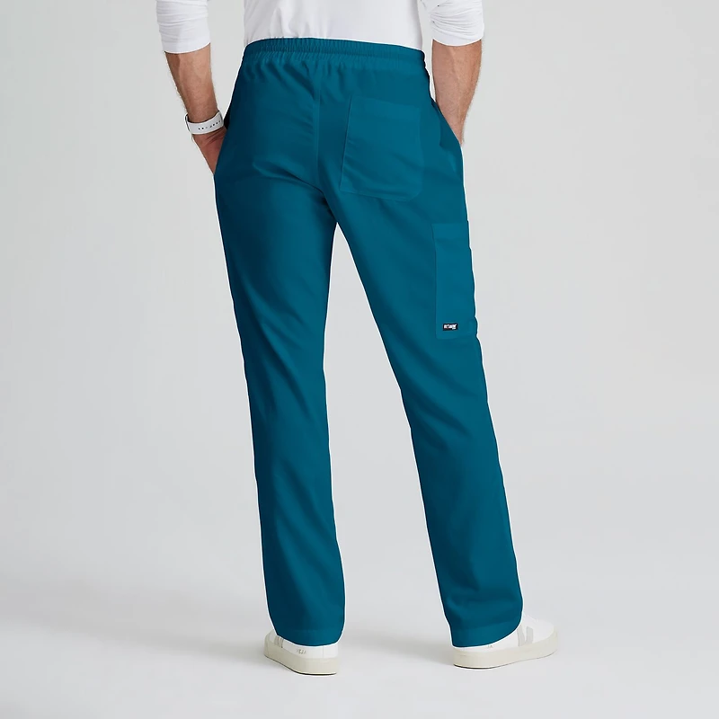 Grey's Anatomy™ by Barco Classic Grp558 Evan 5-Pocket Zip-Fly Mens Big and Tall Moisture Wicking Scrub Pant